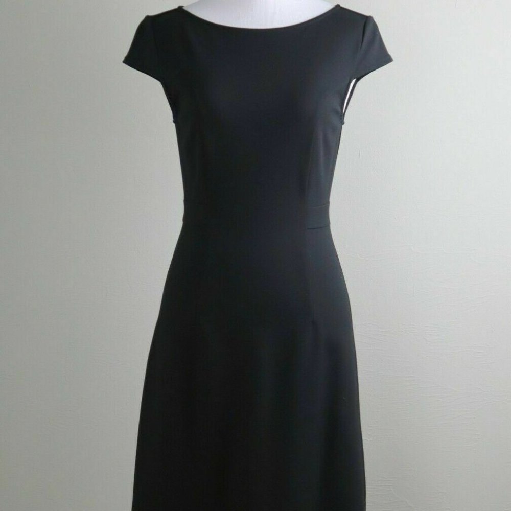 NWOT Theory "Parissa" Blue Ponte Dress Size 6